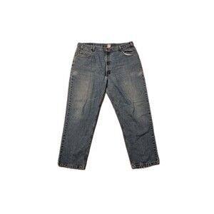 VTG Levi's 545 Loose Fit Jeans 44x30 (Fits 42x30) Made In USA Light Wash Y2K